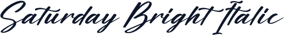 Saturday Bright Italic