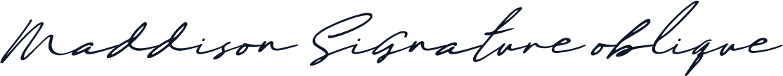 Maddison Signature oblique