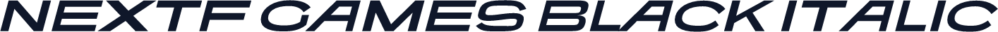 NextF Games Black Italic