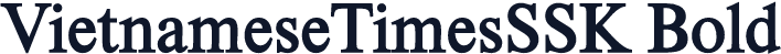 VietnameseTimesSSK Bold