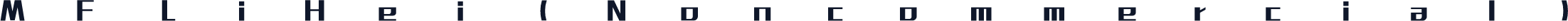 MF LiHei (Noncommercial) ≥£πÊÃÂ