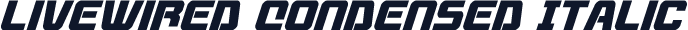 Livewired Condensed Italic