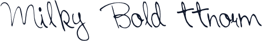 Milky Bold ttnorm