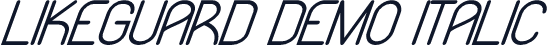 Likeguard Demo Italic