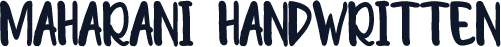 MAHARANI HANDWRITTEN