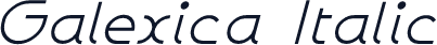 Galexica Italic