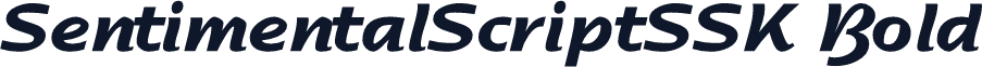 SentimentalScriptSSK Bold