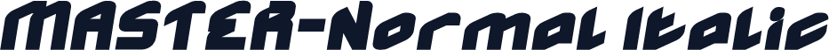 MASTER-Normal Italic