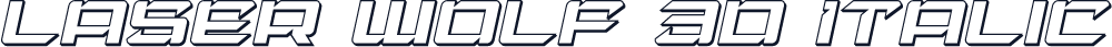 Laser Wolf 3D Italic