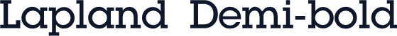 Lapland Demi-bold