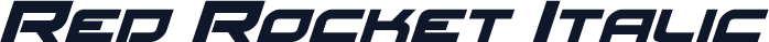 Red Rocket Italic