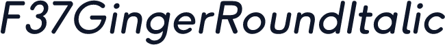 F37GingerRoundItalic