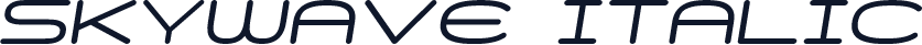 Skywave Italic