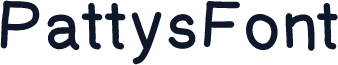 PattysFont