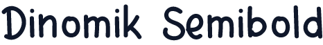 Dinomik Semibold