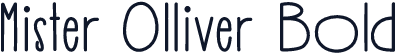 Mister Olliver Bold
