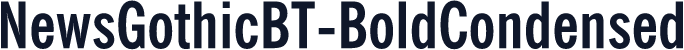 NewsGothicBT-BoldCondensed