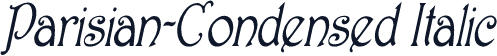 Parisian-Condensed Italic