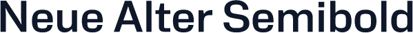 Neue Alter Semibold