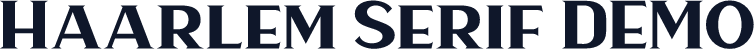 Haarlem Serif DEMO