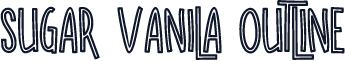 SUGAR VANILA OUTLINE