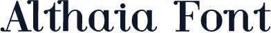 Althaia Font