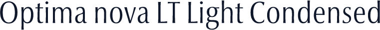 Optima nova LT Light Condensed