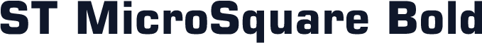 ST MicroSquare Bold