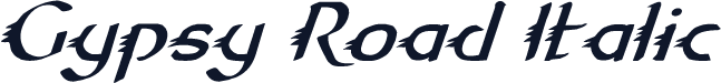 Gypsy Road Italic