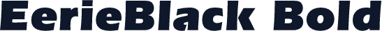 EerieBlack Bold