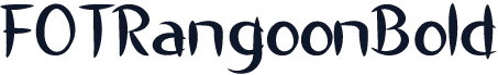 FOTRangoonBold