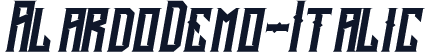 AlardoDemo-Italic
