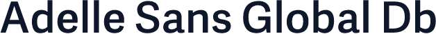 Adelle Sans Global Db