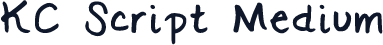 KC Script Medium