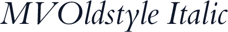 MVOldstyle Italic