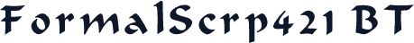 FormalScrp421 BT