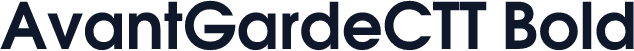 AvantGardeCTT Bold