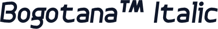 Bogotana™ Italic