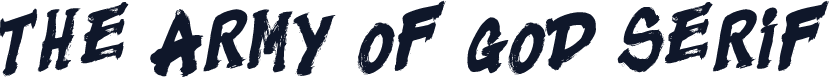 The Army Of God Serif