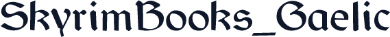 SkyrimBooks_Gaelic