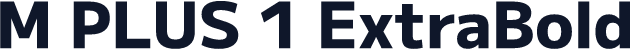 M PLUS 1 ExtraBold