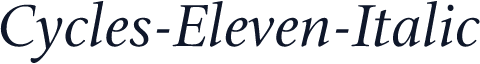 Cycles-Eleven-Italic