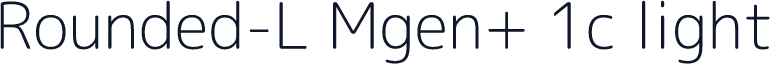 Rounded-L Mgen+ 1c light