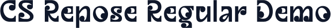 CS Repose Regular Demo