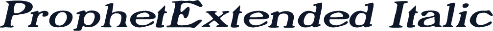 ProphetExtended Italic