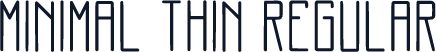 Minimal Thin Regular