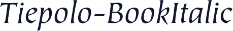 Tiepolo-BookItalic
