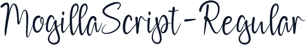 MogillaScript-Regular
