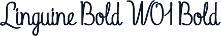 Linguine Bold W01 Bold
