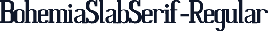 BohemiaSlabSerif-Regular